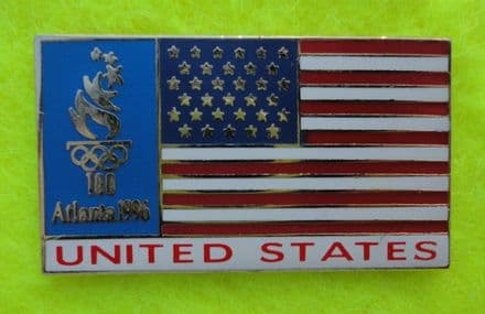 Atlanta 1996 Olympic Badge