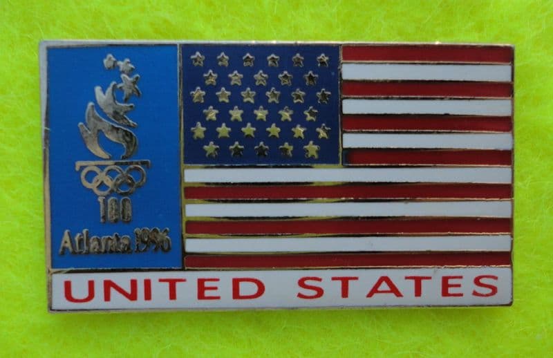 Atlanta 1996 Olympic Badge