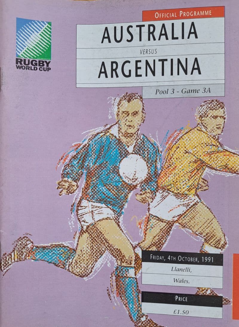 Australia v Argentina (1991, Oct 4th) RWC