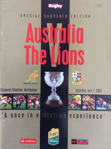 Australia v British & Irish Lions, Second Test (2001, Jul 7th)