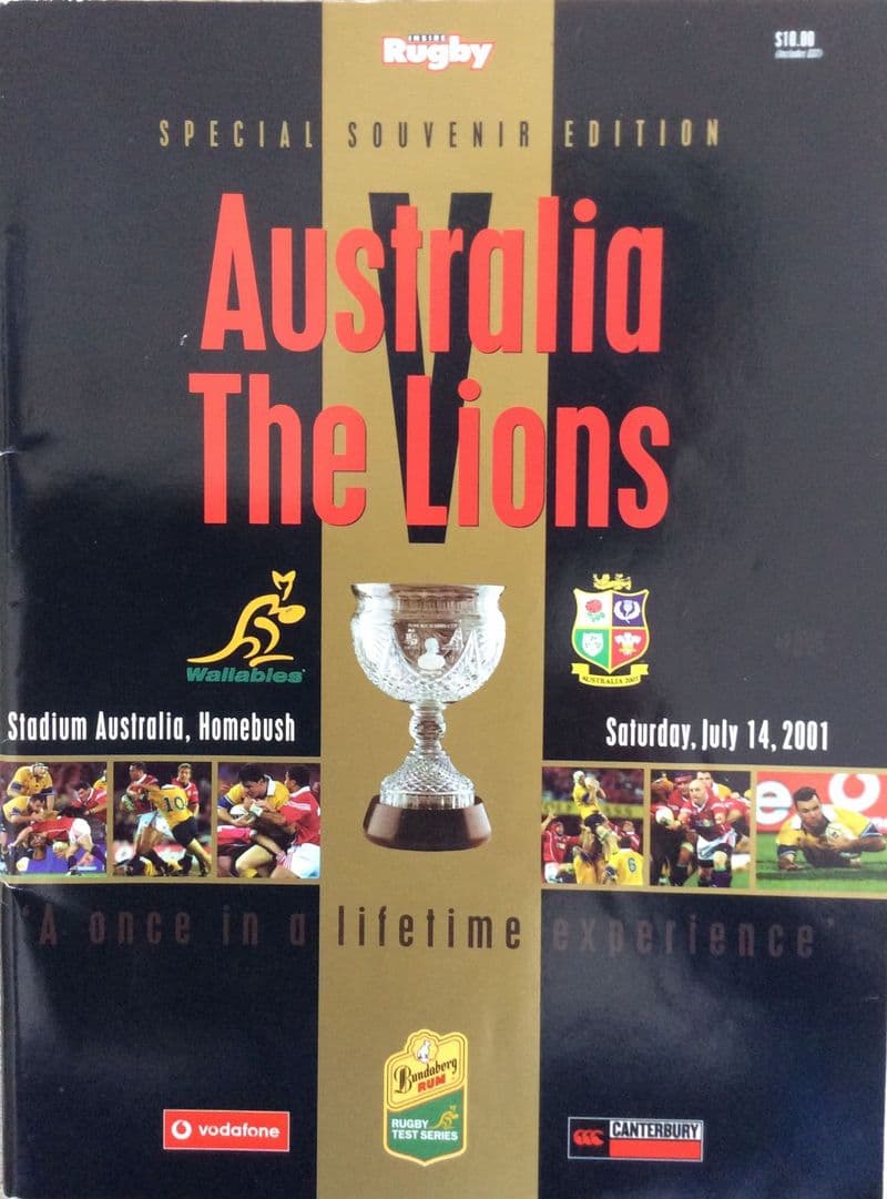 Australia v British & Irish Lions, Third Test (2001, Jul 14th)