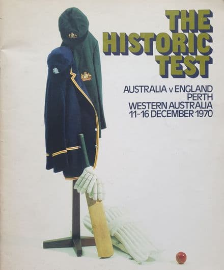 Australia v England (1970, Dec 11th-16th)