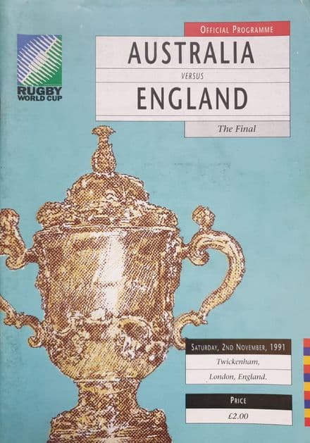 Australia v England (1991, Nov 2nd) RWC Final