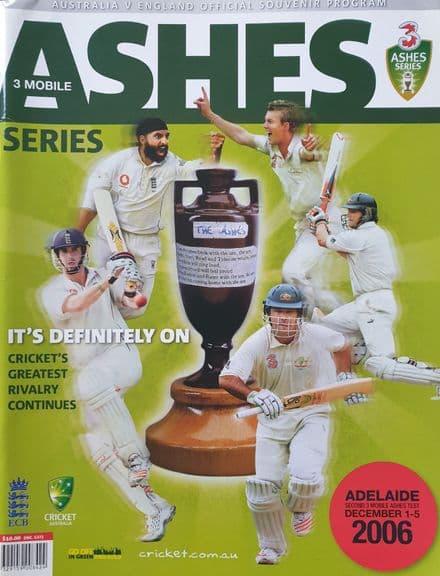 Australia v England (2006, Dec 1st-5th) 2nd Test