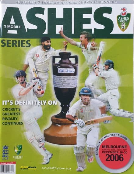 Australia v England (2006, Dec 26th-30th) 4th Test