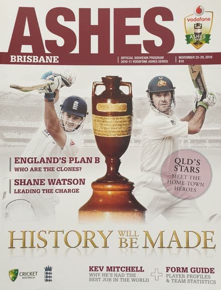 Australia v England (2010, Nov 25th-29th) 1st Test