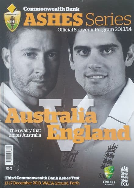 Australia v England (2013, Dec 13th-17th) 3rd Test