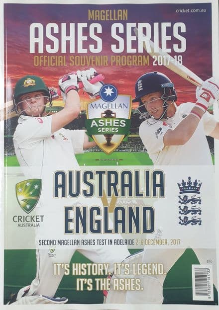 Australia v England (2017, Dec 2nd-6th) 2nd Test