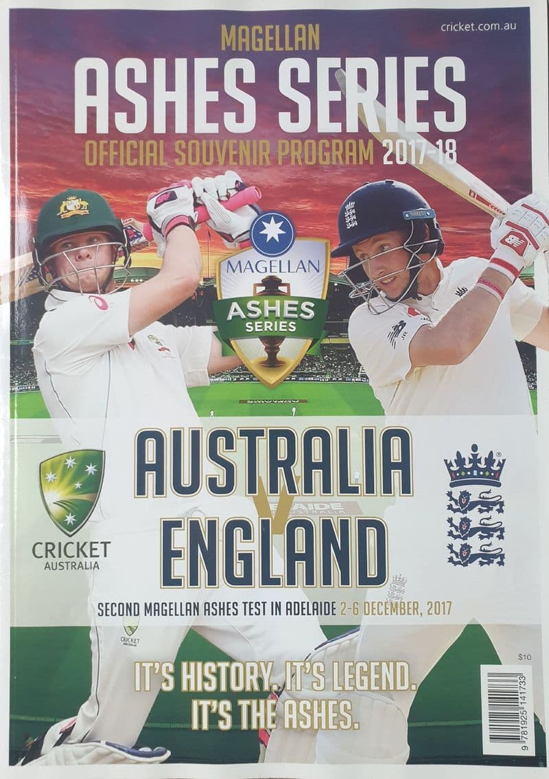 Australia v England (2017, Dec 2nd-6th) 2nd Test