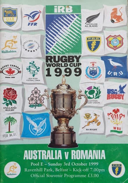 Australia v Romania (1999, Oct 3rd) RWC Pool E