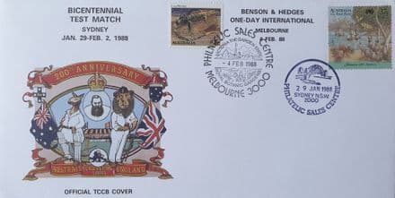 Australian Bicentenary 1988 FDC (TCCB) Aus Postmarks