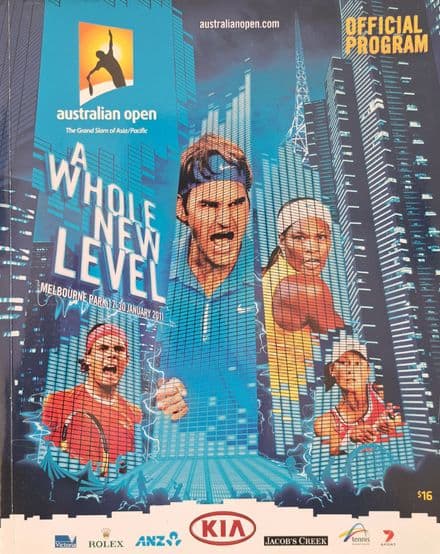 Australian Open Programme (2011) plus Schedules & Draw (Jan 25th, 27th, 28th & 30th)