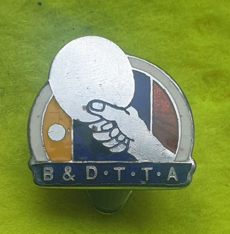 B&D TTA Enamel Lapel Badge