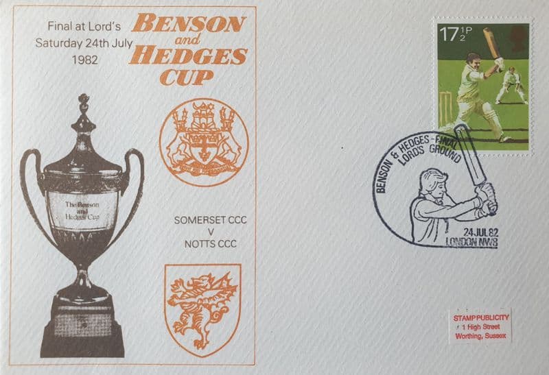 B&H Cup F (1982, Jul 24th) Somerset v Notts
