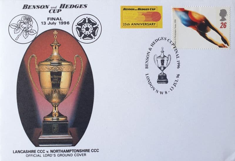 B&H Cup F (1996, Jul 13) Lancashire v Northamptonshire