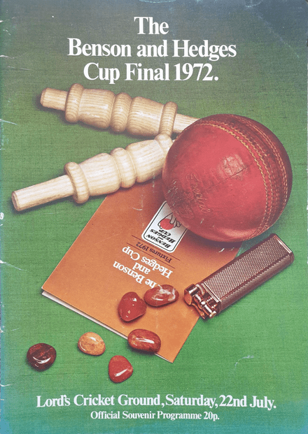 B&H Cup Final (1972, Jul 22nd)