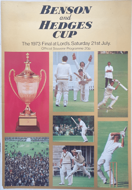 B&H Cup Final (1973, Jul 21st)