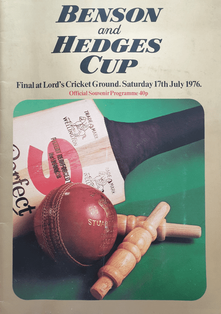 B&H Cup Final (1976, Jul 17th)