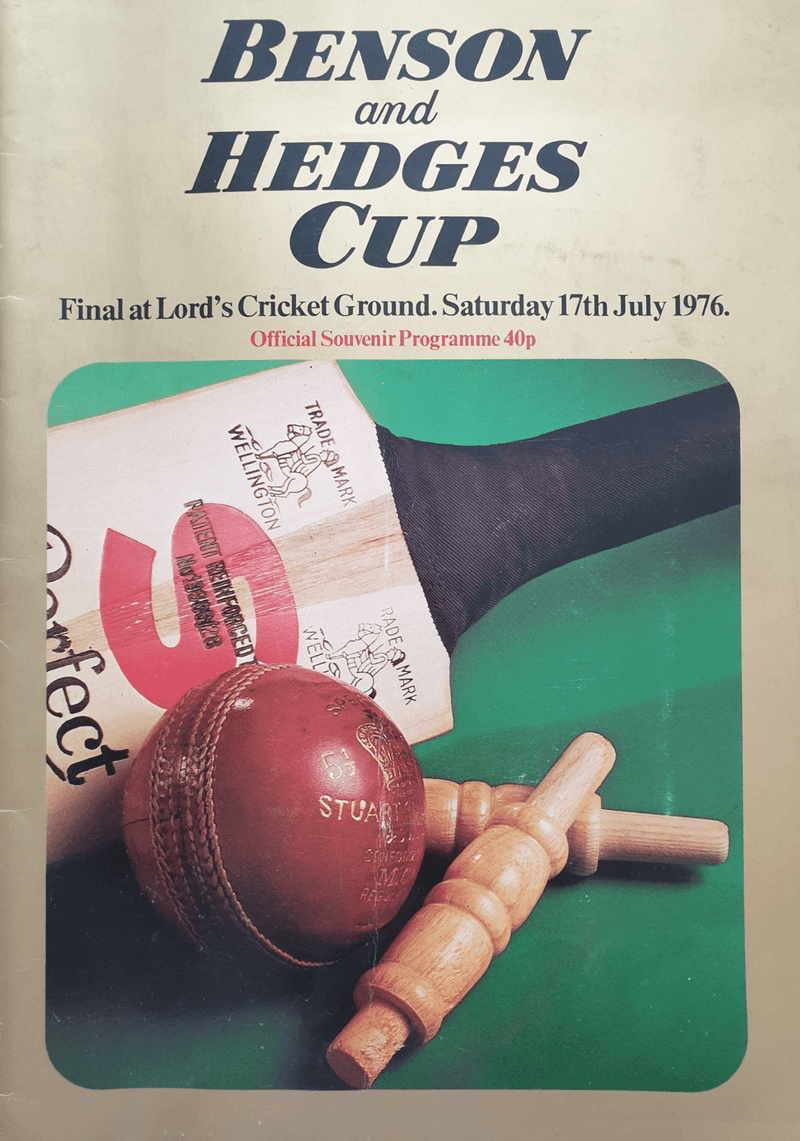 B&H Cup Final (1976, Jul 17th)