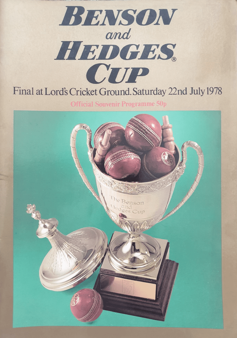 B&H Cup Final (1978, Jul 22nd)