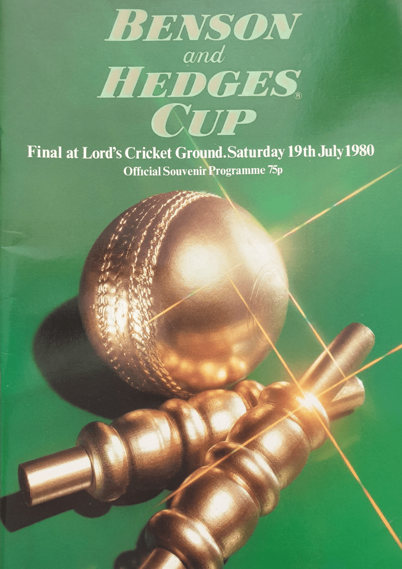 B&H Cup Final (1980, Jul 19th)