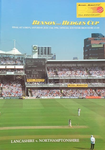 B&H Cup Final (1996, Jul 13th)