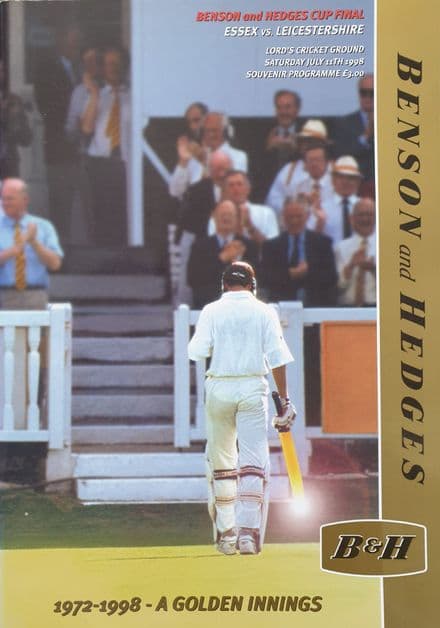 B&H Cup Final (1998, Jul 11th)