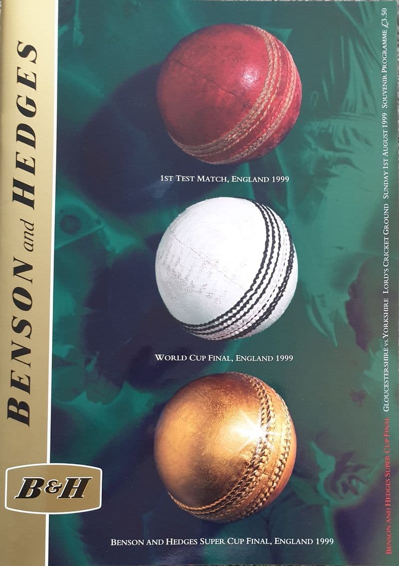 B&H Cup Final (1999, Aug 1st)