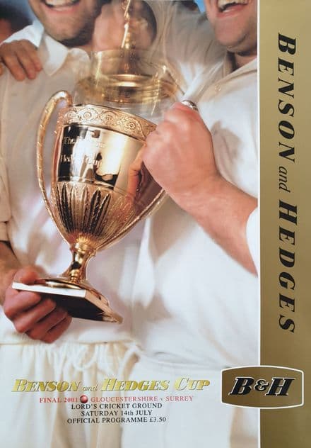 B&H Cup Final (2001, Jul 14th)