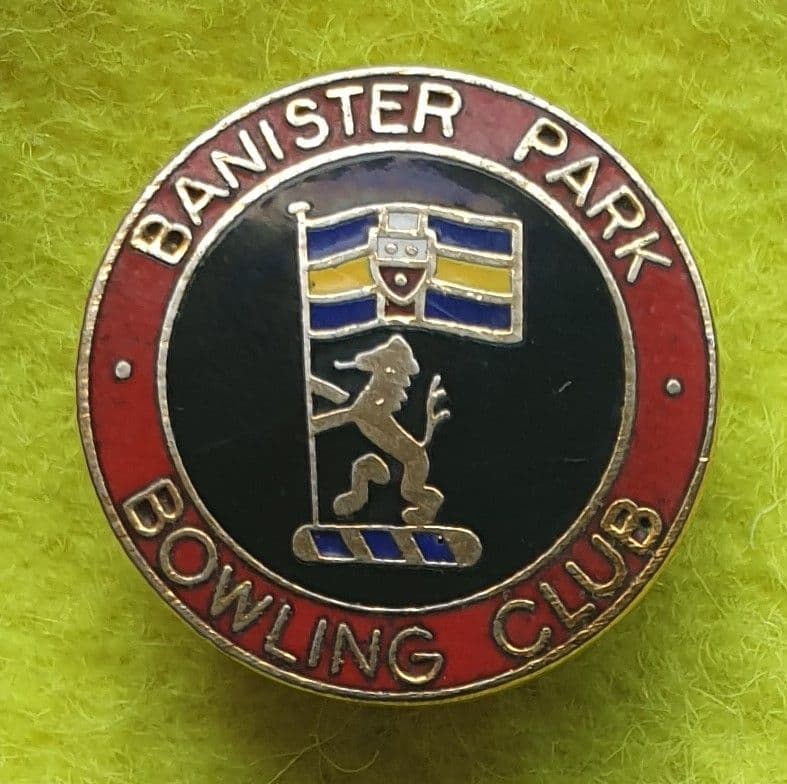 Banister Park Bowling Club Enamel Pin Badge