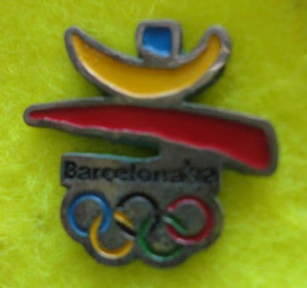 Barcelona 92 Olympics Badge