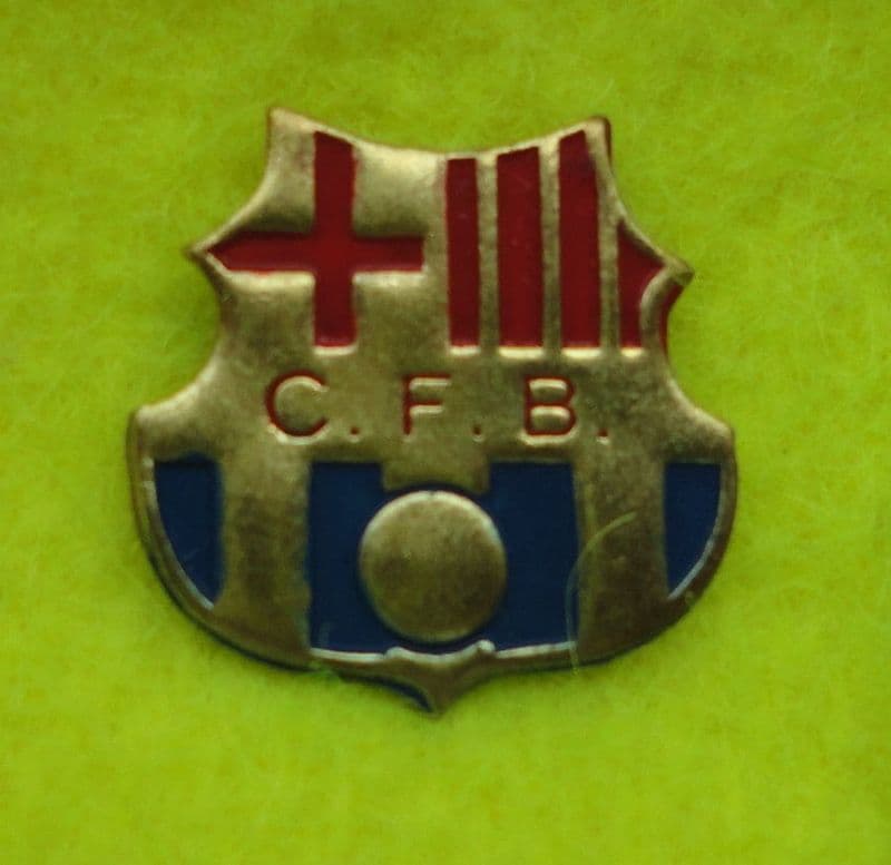 Barcelona CFB Enamel Stick Pin