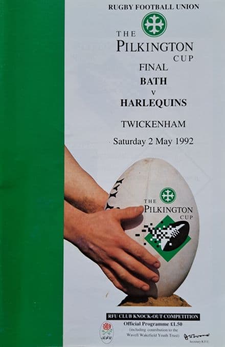 Bath v Harlequins, Pilkington Cup F (1992, May 2nd)