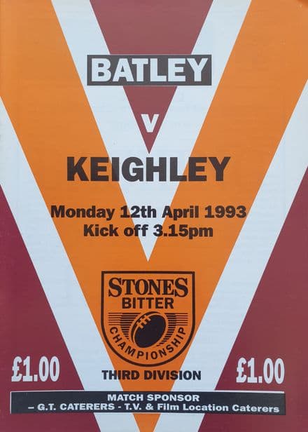 Batley v Keighley (1993, Apr 12th)