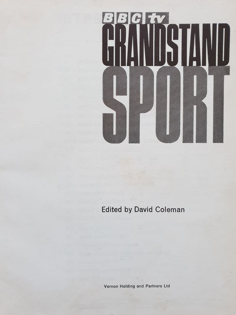 BBC TV Grandstand Sport (6th Edition)