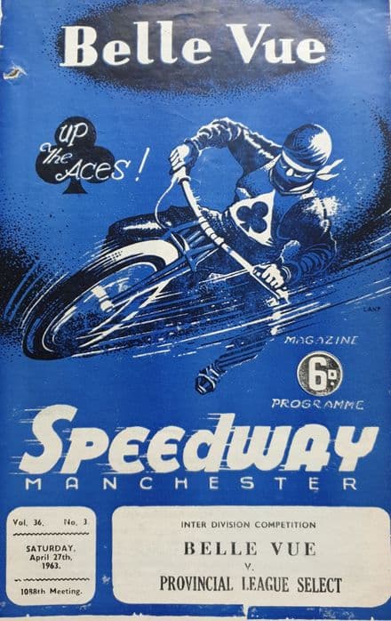 Belle Vue v Provincial League Select (1963, Apr 27th)