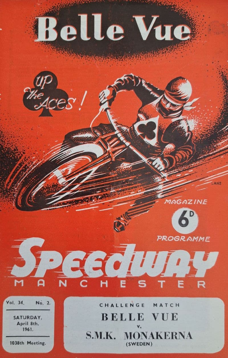 Belle Vue v SMK Monakerna (1961, Apr 8th)