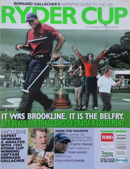 Bernard Gallacher's 2001 Ryder Cup Guide