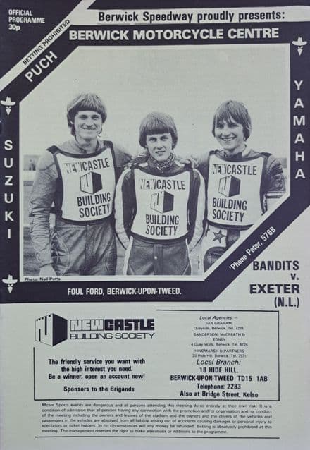 Berwick v Exeter (1988, May 22nd)