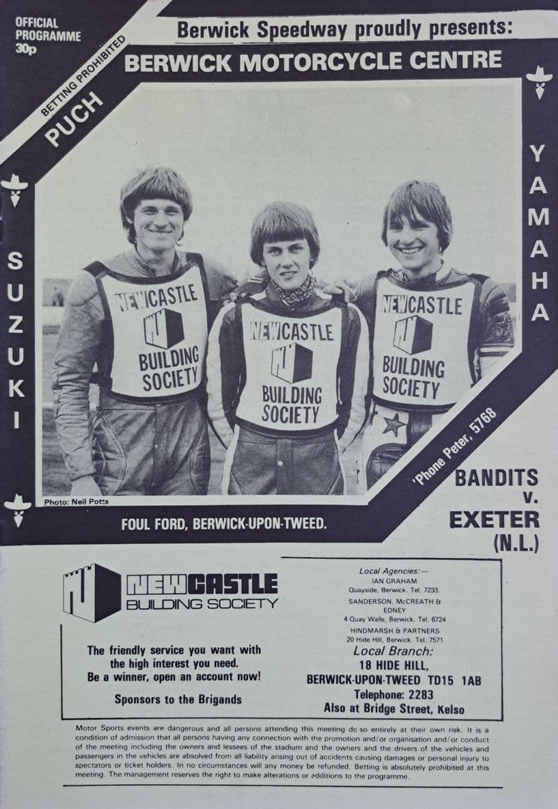 Berwick v Exeter (1988, May 22nd)