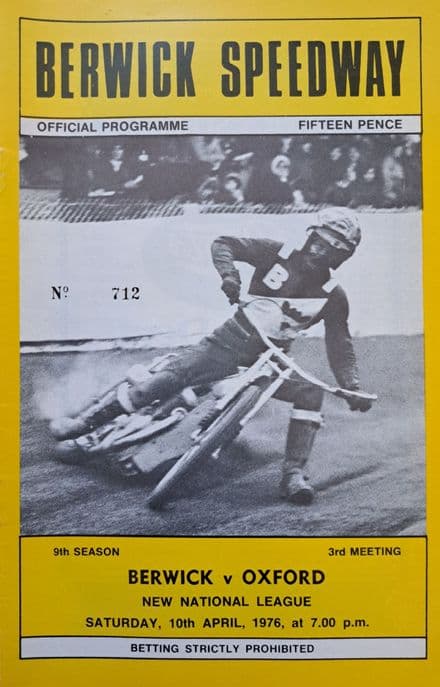 Berwick v Oxford (1976, Apr 10th)