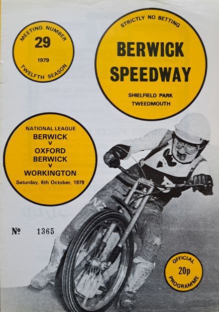 Berwick v Oxford & Workington (1979, Oct 6th)