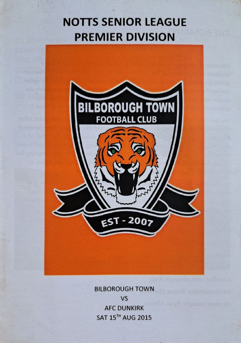 Bilborough Town v AFC Dunkirk, Notts Senior (2015, Aug 15th)