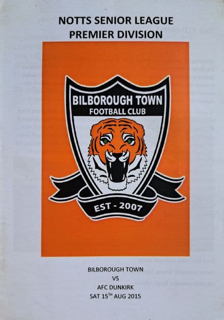 Bilborough Town v AFC Dunkirk, Notts Senior (2015, Aug 15th)