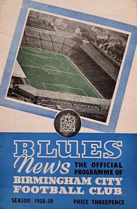 Birmingham City v Fulham, FA Cup (1959, Jan 28th)