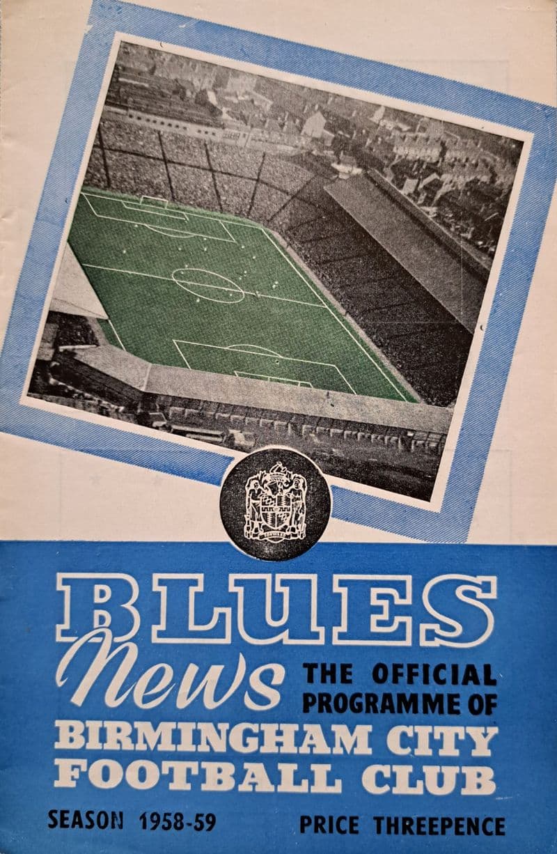 Birmingham City v Fulham, FA Cup (1959, Jan 28th)