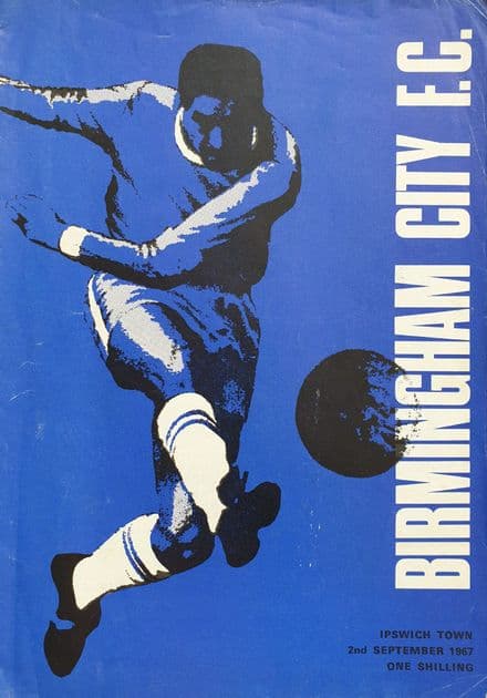 Birmingham City v Ipswich, Div 2 (1967, Sep 2nd)