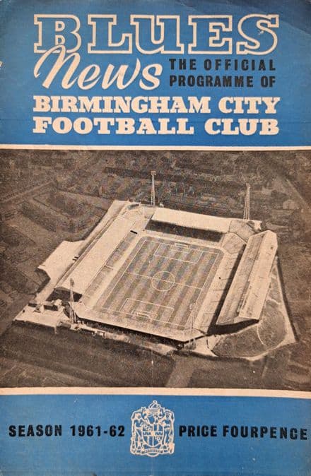 Birmingham City v Manchester United, Div 1 (1962, Mar 3rd)