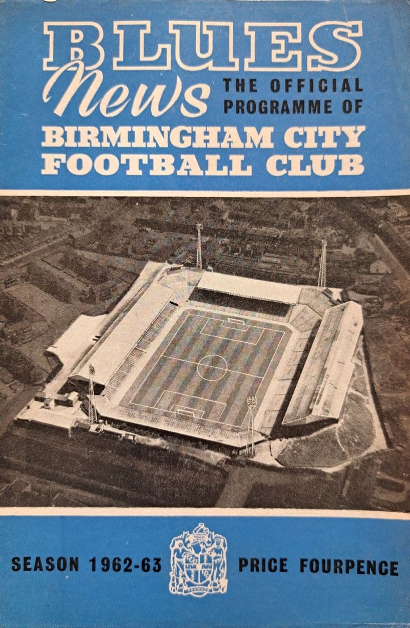 Birmingham City v Notts County, Lge Cup (1962, Nov 14th)