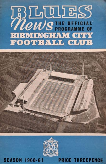 Birmingham City v Preston, Div 1 (1960, Sep 10th)